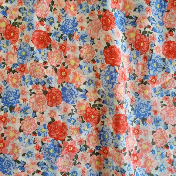 NOBO A-line Super High Rise Pink Floral Skirt Size Junior's XXL 19 NEW with Tag - Picture 4 of 8